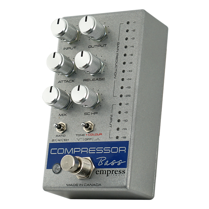 Empress Effects Bass Compressor Pedal - Silver Sparkle