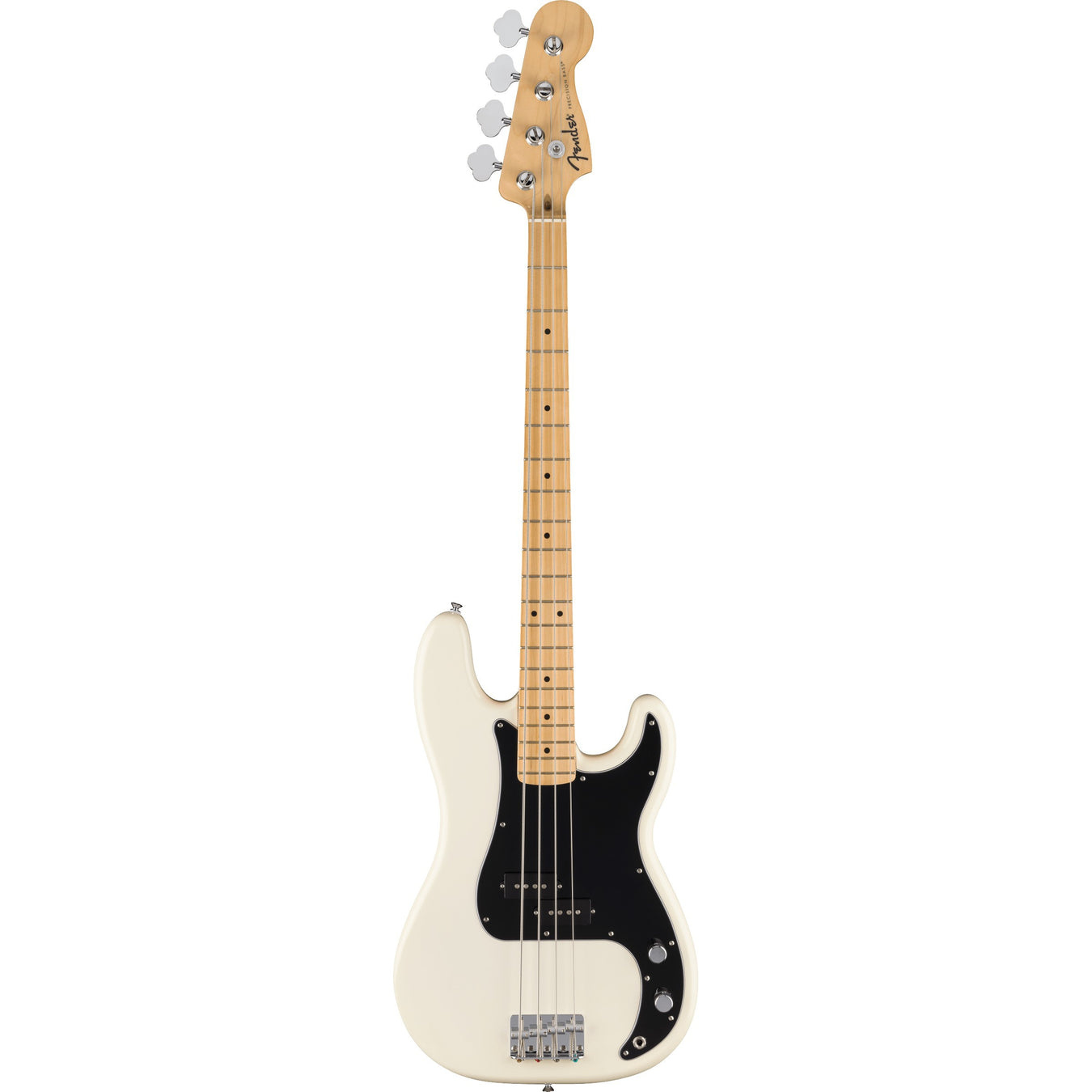 Fender Standard Precision Electric Bass Guitar - Olympic White