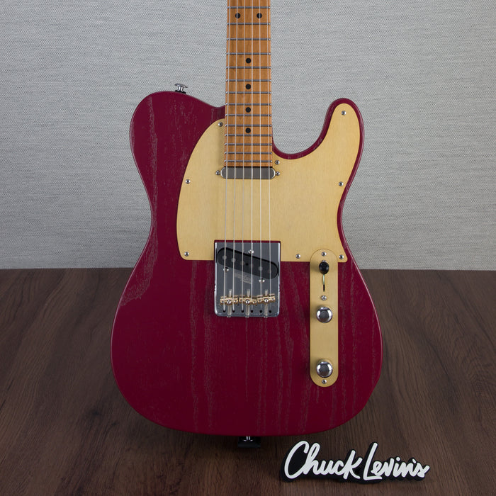 Suhr Andy Wood Modern T Signature Electric Guitar - Iron Red - #75084