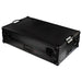 Odyssey FZGSRANE4W1BL RANE FOUR Black Label 1U Flight Case with Glide Style Laptop Platform and Wheels