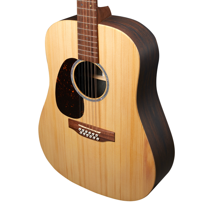 Martin X-Series D-X2EL Left-Handed Brazilian 12-String Acoustic Electric Guitar