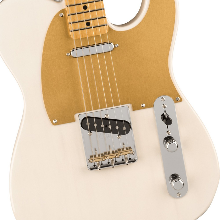 Fender JV Modified '50s Telecaster Electric Guitar - White Blonde