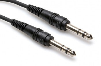 Hosa CSS-115 15' 1/4" TRS - 1/4" TRS Straight Cable - 15ft