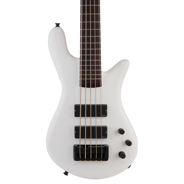 Spector Bantam 5-String Medium-Scale Bass Guitar - Solid White - #21NB18393