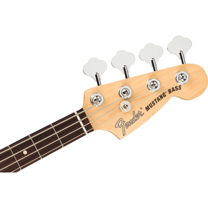 Fender American Performer Mustang Bass, Rosewood Fingerboard - Satin Surf Green - Display Model,Satin Surf Green