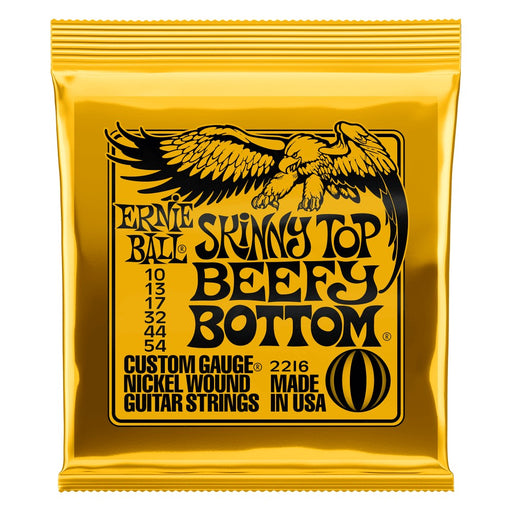 Ernie Ball 2216 Skinny Top Beefy Bottom Slinky Nickel Wound Electric Guitar Strings - .010-.054