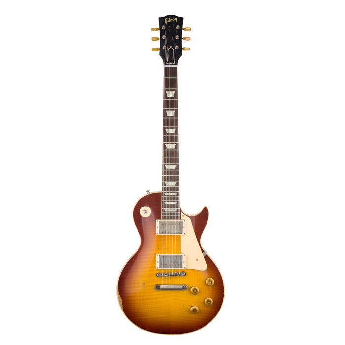 Gibson Custom Shop Murphy Lab 1960 Les Paul Standard - Ultra Heavy Aged Royal Tea Burst - CHUCKSCLUSIVE - #02162