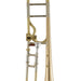 Bach 42AG Stradivarius Professional Tenor Trombone - Lacquer with Gold Brass Bell, Hagmann Valve