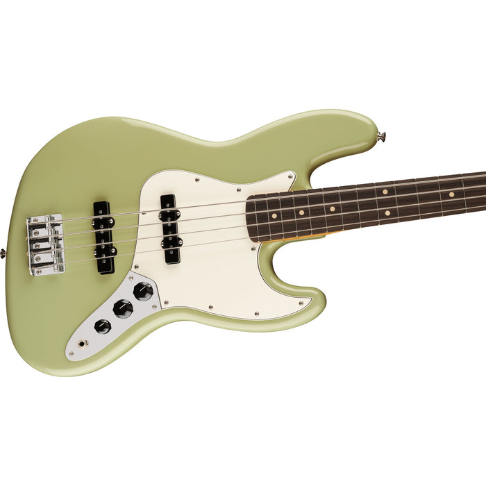 Fender Player II Jazz Electric Bass Guitar, Rosewood Fingerboard - Birch Green