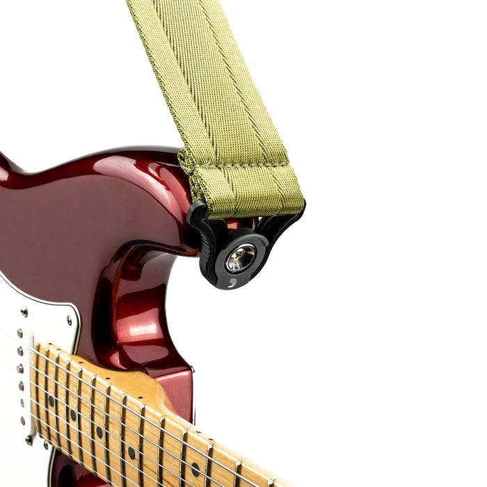 Planet Waves Auto Lock Guitar Strap - Moss