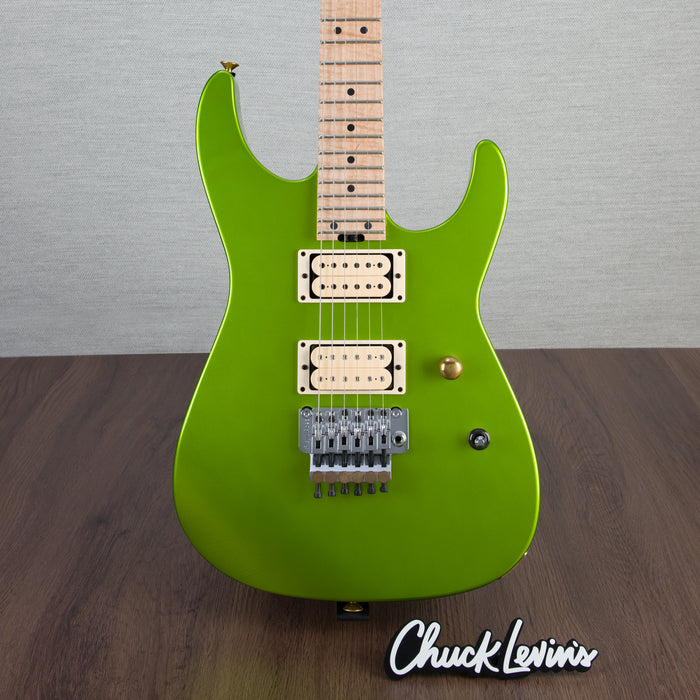 Charvel Masterbuilt Dinky 2H Electric Guitar - Lime Green Metallic - #C13142