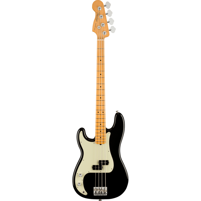 Fender American Professional II Left-Handed Precision Bass Guitar, Maple Fingerboard - Black