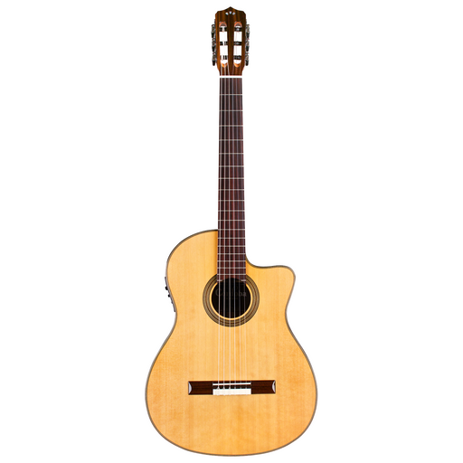 Cordoba Fusion 12 Natural CD Electric Crossover Nylon String Guitar - Cedar Top - New