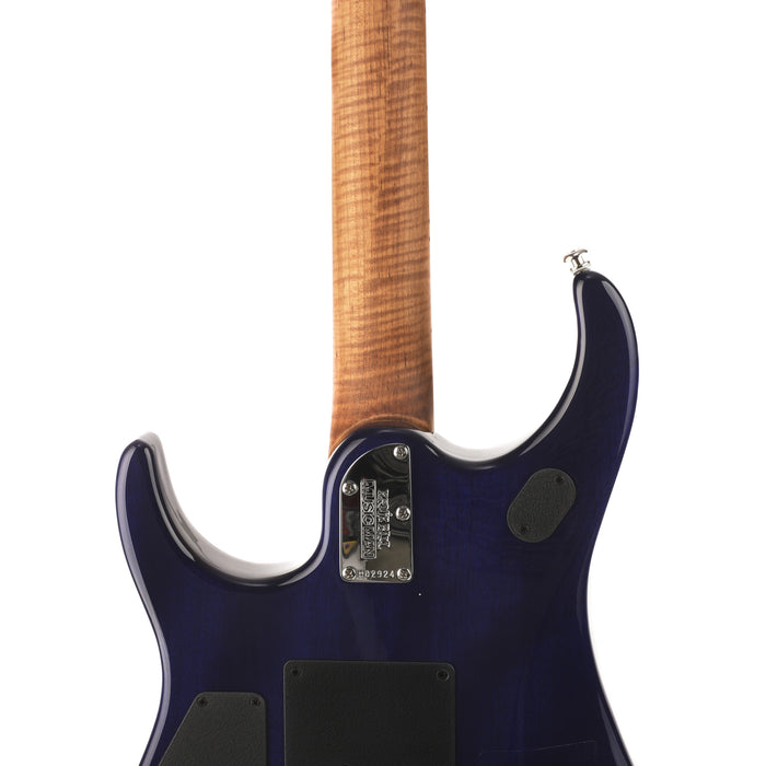 Music Man John Petrucci Signature JP15 Electric Guitar - Cerulean Paradise Fade, Flame Maple Top