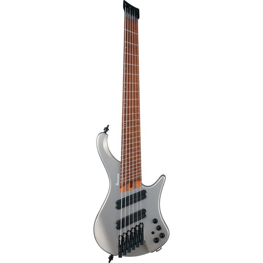 Ibanez 2022 EHB1006MS Ergonomic Headless 6-String Multi Scale Bass Guitar - Metallic Gray Matte - New