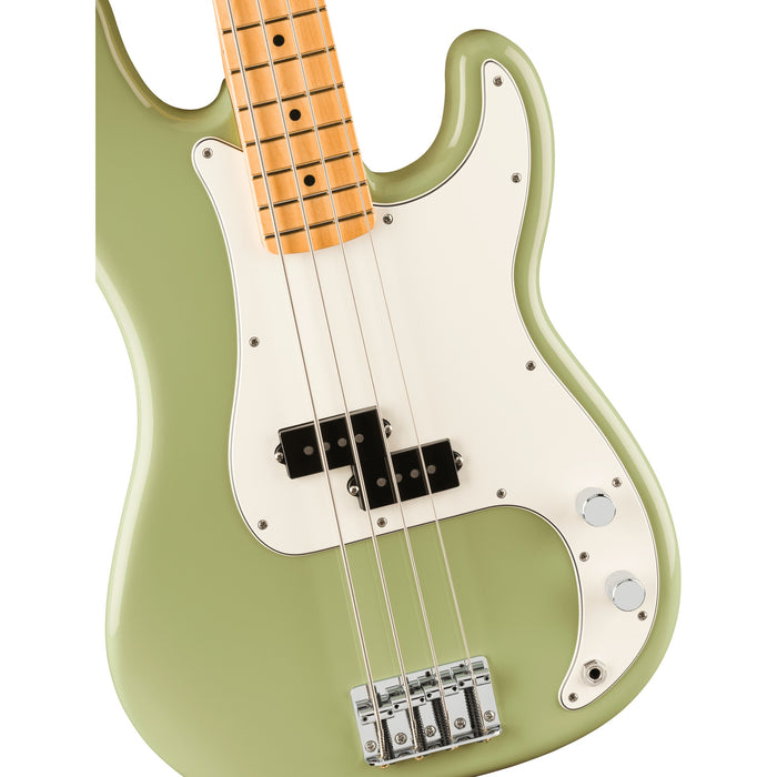 Fender Player II Precision Electric Bass Guitar, Maple Fingerboard - Birch Green