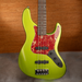 Brubaker JXB-4 Standard Bass Guitar - Green Metallic - Display Model - Display Model