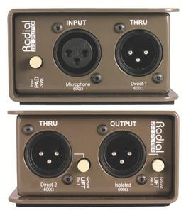 Radial Engineering JS2 Passive Microphone Splitter (2-Way)