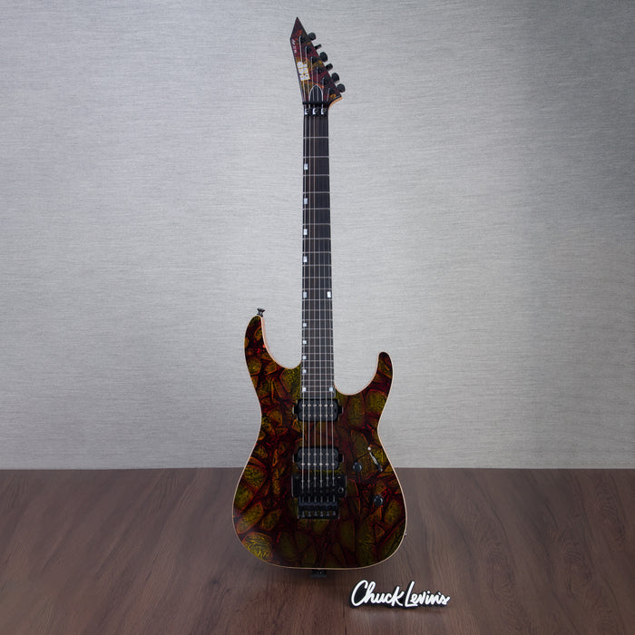 ESP USA M-II NTB FR Electric Guitar - Hellfire - #US24098 - Display Model