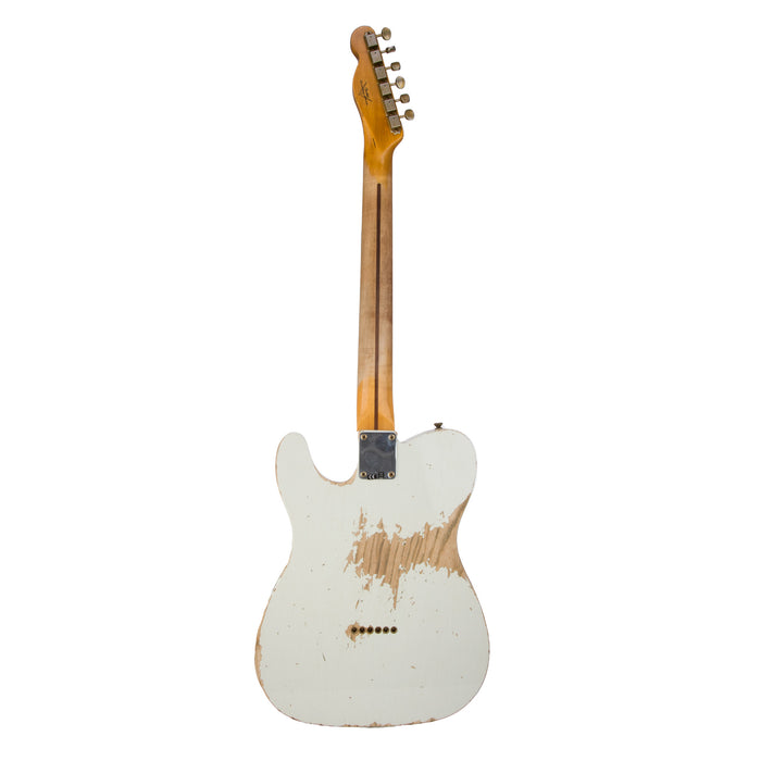 Fender Custom Shop 1952 Telecaster Heavy Relic Guitar - Aged Olympic White - CHUCKSCLUSIVE - #R123677