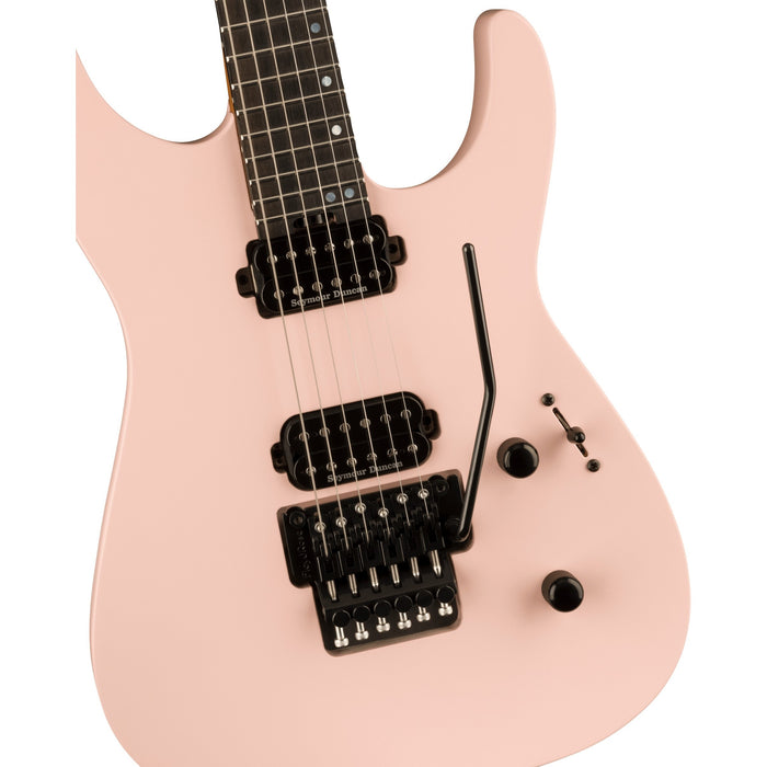 Jackson American Series Virtuoso Electric Guitar - Satin Shell Pink