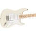 Squier Affinity Series Stratocaster Electric Guitar - Olympic White, Maple Fingerboard