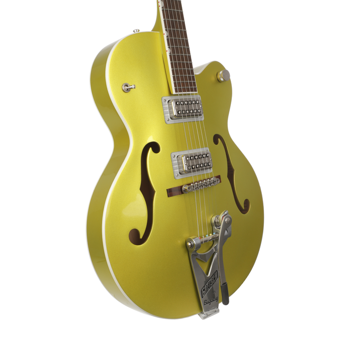 Gretsch G6120T-HR Brian Setzer Signature Hot Rod Hollow Body With Bigsby - Lime Gold, Rosewood Fingerboard