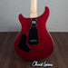 PRS CE24 Flame Maple Electric Guitar, Ebony Fingerboard - Scarlet Red - CHUCKSCLUSIVE - #230365232