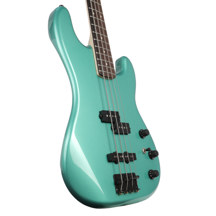 Fender Boxer Series Precision Bass Guitar - Sherwood Green Metallic - New