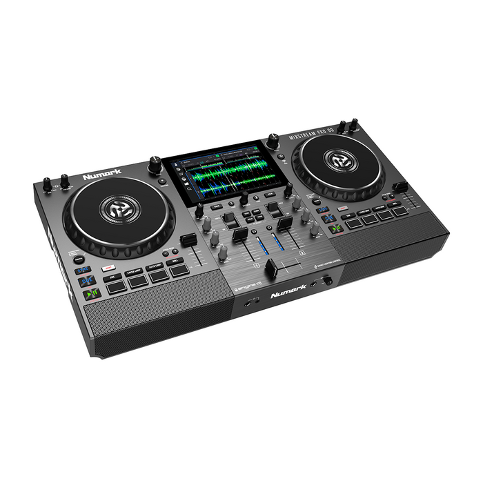 Numark Mixstream Pro Go Battery-Powered Standalone Streaming DJ Controller