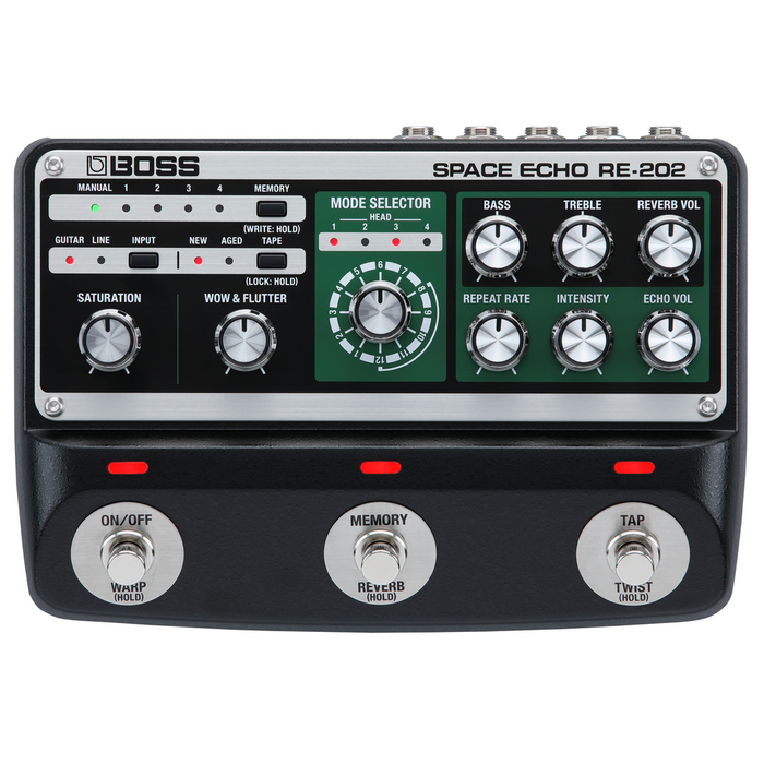 Boss RE-202 Space Echo Digital Delay Pedal - New