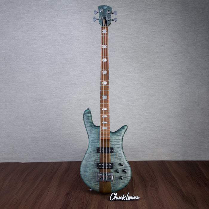 Spector Euro4 RST Bass Guitar - Turquoise Tide Matte - #21NB18545