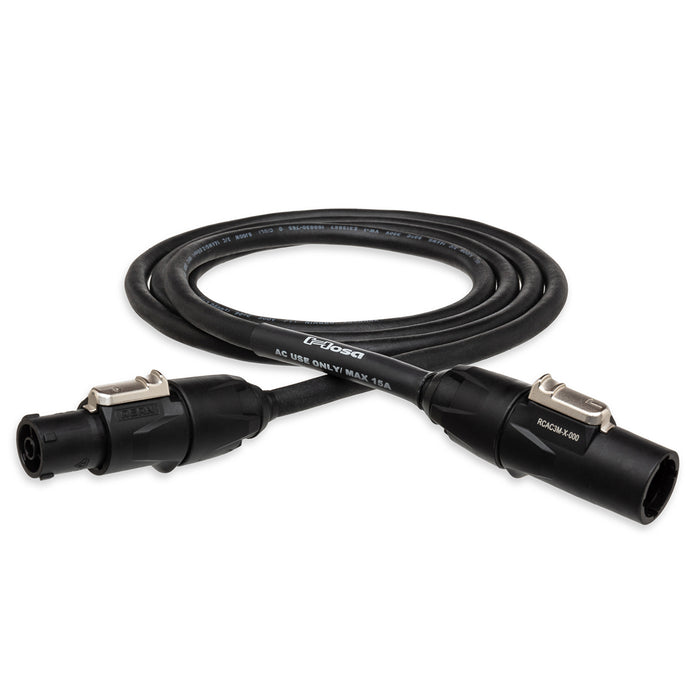 Hosa PRX Series Power Cord with REAN Power X Connectors - 1.5 feet