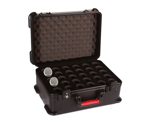 Gator GM-30-TSA ATA Molded 30 Microphone Case W/ TSA Latches