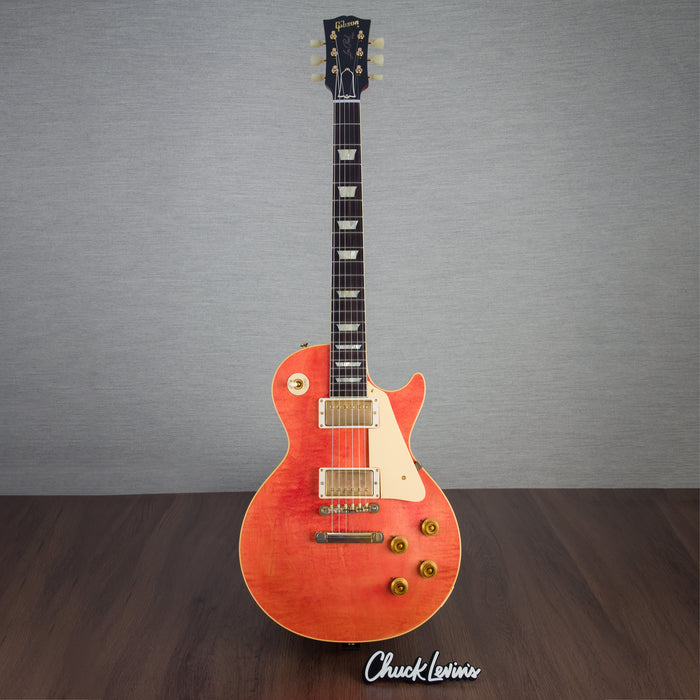 Gibson Custom Shop Murphy Lab 1958 Les Paul Standard Reissue, Gold Hardware - Watermelon King/Ultra Light Aged - CHUCKSCLUSIVE - #831053