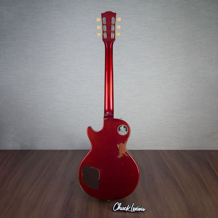 Gibson Custom Shop Murphy Lab 1954 Les Paul Standard Electric Guitar - Heavy Aged Candy Red - #42543