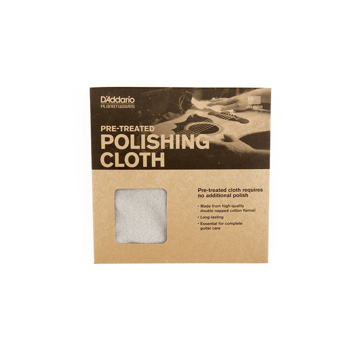 Planet Waves Pre-treated Napped Cotton Polishing Cloth