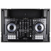 Odyssey FZPIXDJRR Low Profile XDJ-RR Flight Case with Bottom 1U Rack Space Flight Case and Glide Platform