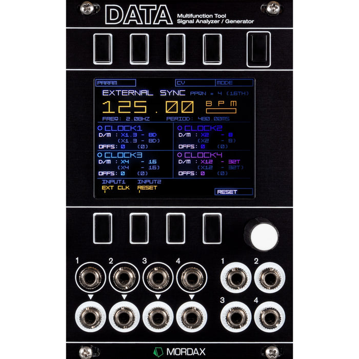 Mordax DATA Multi-function Utility Eurorack Module - Black