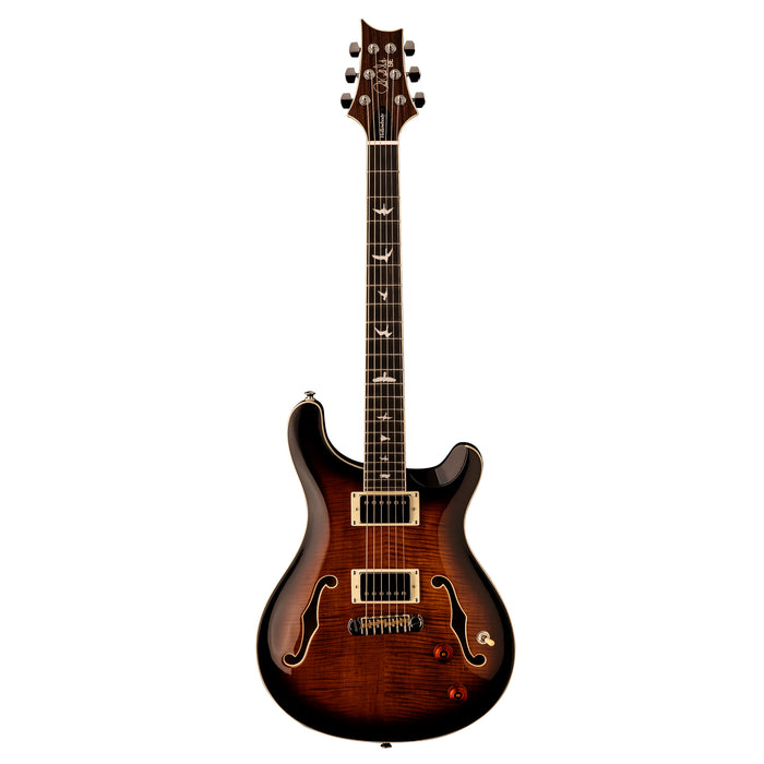 PRS SE Hollowbody II Electric Guitar - Black Gold Burst - Display Model