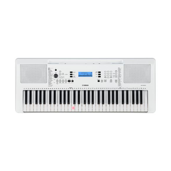 Yamaha EZ-300 61-Key Touch-Sensitive Portable Keyboard with AC Adapter