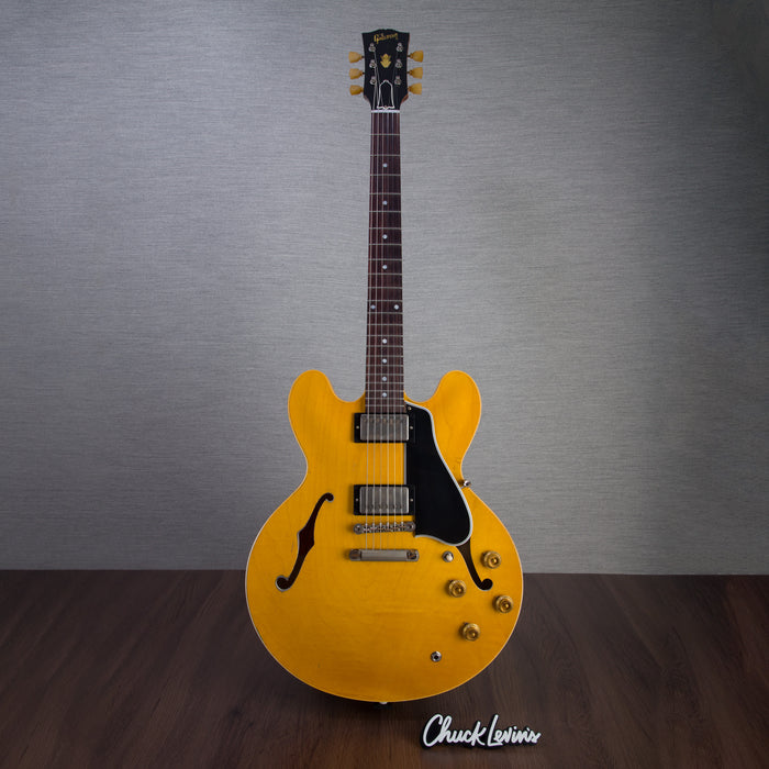 Gibson Custom Shop Murphy Lab 1958 ES-335 Reissue Semi-Hollowbody Electric Guitar - Heavy Aged Dirty Blonde - #A840127