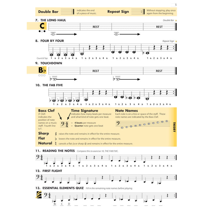 Essential Elements for Tuba - Book 1