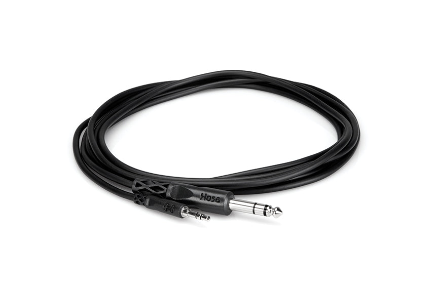 Hosa CMS-103 Stereo Interconnect Cable - 3.5mm TRS To 1/4" TRS, 3 Feet