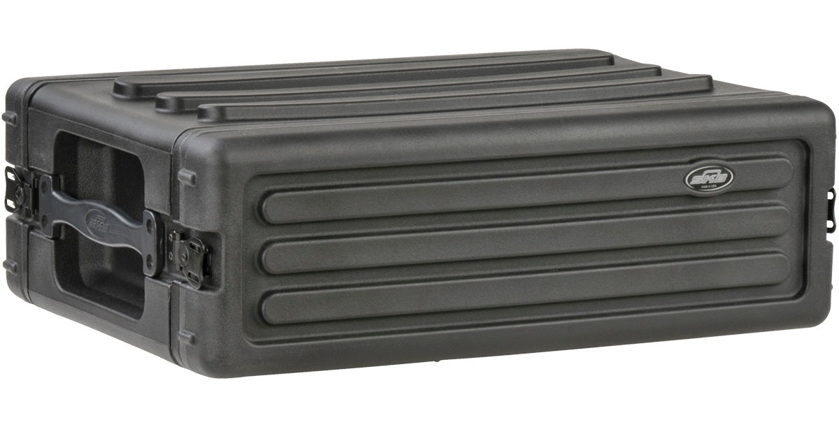 SKB 1SKB-R3S Roto-Molded 3U Shallow Rack Case