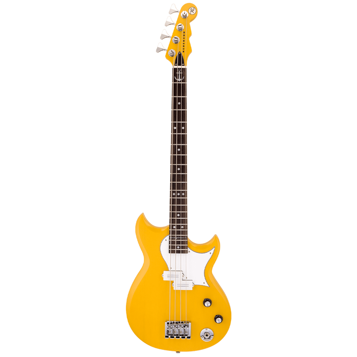 Reverend Mike Watt Signature Wattplower Bass Guitar - Satin Watt Yellow - New