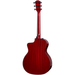 Taylor 224ce DLX LTD Acoustic Electric Guitar - Trans Red