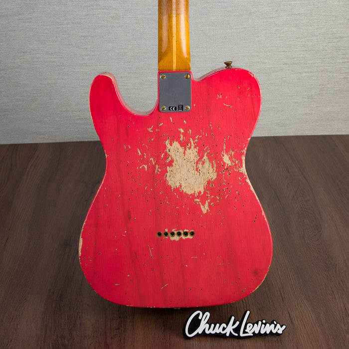 Fender Custom Shop 1950 Esquire Heavy Relic Electric Guitar - Watermelon King - CHUCKSCLUSIVE - #R127213