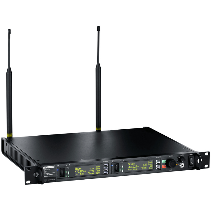 Shure P10T Dual-Channel Full-Rack Wireless Transmitter - G10 Band