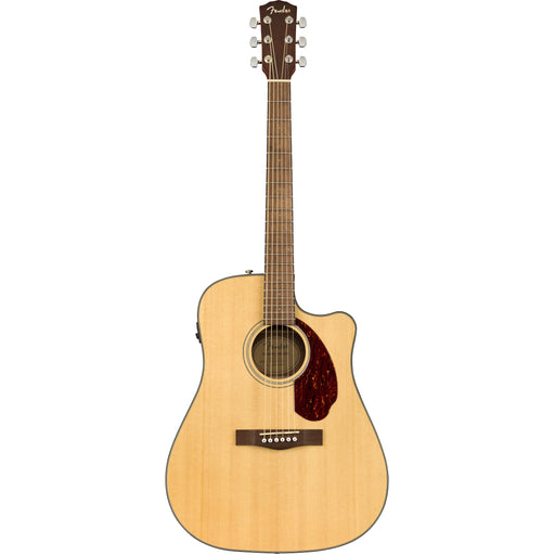 Fender CD-140SCE Dreadnought Acoustic Electric Guitar, Walnut Fingerboard - Natural - New